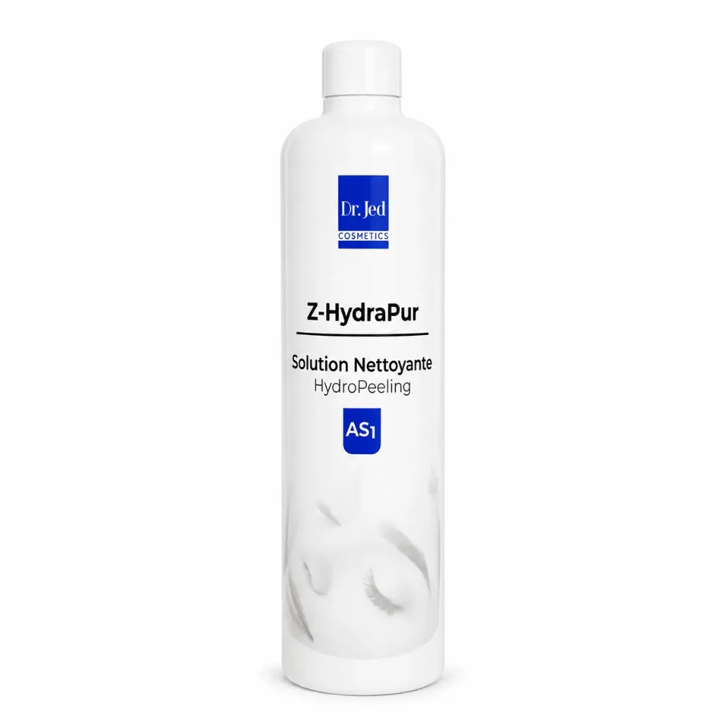 [AS1] Dr. Jed Z‑HydraPur AS1 – Solution nettoyante HydroPeeling pour appareil Hydrafacial – 500 ml