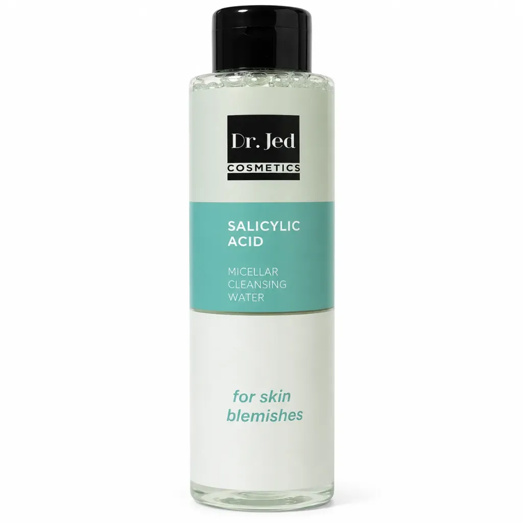 [Eau micellaire] Dr. Jed – Eau micellaire nettoyante à l’acide salicylique pour peaux à imperfections