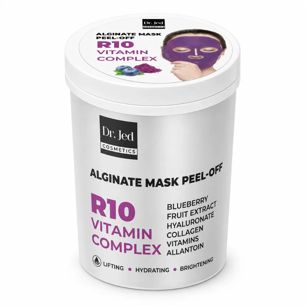 [R10] Dr. Jed R10 – Masque à l’Alginate, Myrtille et Complexe Vitaminé - 450g